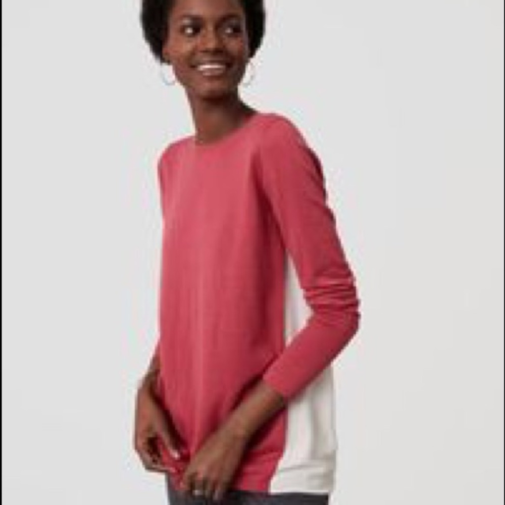 Mixed Media Tunic Sweater